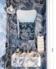 Calacatta Viola Marble Sink: Hand Carved, Wall Mount, Fully Customizable | Water Fixtures by AEGEAN MARBLE ARTISAN ATELIER