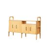 Mid century modern Sideboard, Retro Sideboard | Cabinet in Storage by Plywood Project. Item made of birch wood works with minimalism & mid century modern style