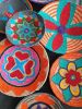 Set of 7 Baskets Wall Decor | Decorative Plate in Decorative Objects by Sarmal Design. Item made of cotton & synthetic compatible with boho and contemporary style