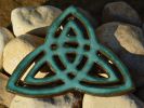 Double Trinity Celtic Knot | Wall Sculpture in Wall Hangings by Studio Strietnberger / Knottery Pottery - Kathleen Streitenberger. Item made of ceramic