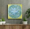 "Sand dollar" | Oil And Acrylic Painting in Paintings by Natasha Kanevski. Item made of canvas works with minimalism & contemporary style