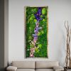 Moss Wall Art Large Wild Flower Wall Sculpture, Preserved | Living Wall in Plants & Landscape by Sarah Montgomery