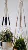 Minimalist Architectural Macrame Plant Hanger – 35” Handmade Indoor Planter | Plants & Landscape by Freefille
