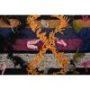 VintagHandwoven Multi Color Turkish Flokati Rug Bedding | Sham in Linens & Bedding by Vintage Pillows Store. Item made of cotton with fiber