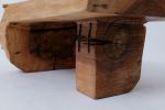 Side Table, Organic, Live-Edge, Walnut, Rustic, Minimalist Handmade | Tables by Logniture