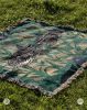 AEON Natura Catfish Jacquard Woven Blanket | Linens & Bedding by Sean Martorana. Item composed of cotton