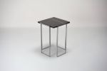 Kaus - Sahara noir side table | Tables by DFdesignLab - Nicola Di Froscia. Item made of steel with marble works with minimalism & contemporary style