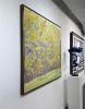 Yellow Winds II | Oil And Acrylic Painting in Paintings by Sorelle Gallery. Item made of canvas