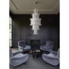 Alan Mizrahi IQ3414 Crystal Tiered | Chandeliers by Alan Mizrahi Lighting Design