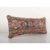 Muted Blue Carpet Rug Bedding Pillow, Faded Ethnic Turkish L | Cushion in Pillows by Vintage Pillows Store