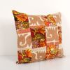 Suzani and Velvet Square Cushion Cover, Tribal House Decor - | Pillows by Vintage Pillows Store