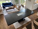 Lauren Dining Table Wenge | Tables by Greg Sheres. Item composed of wood & glass