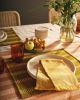 Grid Napkin - Gold | Linens & Bedding by MINNA
