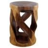 Haussmann® Round Wild Twisted Vine End Table 14 in D x 20 | Tables by Haussmann®