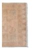 Faded Hand Knotted Turkish Oushak Door Mat 1'8" X 3'6" | Runner Rug in Rugs by Vintage Pillows Store. Item composed of cotton and fiber