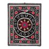 Central Asian Suzani Textile, Embroidered Cotton Bed Cover | Bed Spread in Linens & Bedding by Vintage Pillows Store. Item composed of cotton