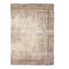 Distressed Turkish Oushak Rug - Area Rug 6'7" X 9'11" | Rugs by Vintage Pillows Store. Item made of cotton
