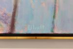Light Emerging - Diffused Blue | Oil And Acrylic Painting in Paintings by Sorelle Gallery. Item made of canvas