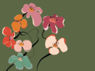 Blossom Placemats | Tableware by OSLÉ HOME DECOR. Item composed of fabric