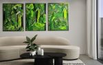 Botanical Garden Moss Art By Moss Art Installations | Decorative Frame in Decorative Objects by Moss Art Installations