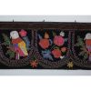 Animal Motifs Suzani Velvet Table Runner - Vintage Parrot | Linens & Bedding by Vintage Pillows Store. Item composed of cotton