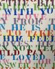 Rainbow Letters 22"x 22" | Mixed Media in Paintings by Emeline Tate. Item made of canvas with synthetic