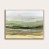 Wandering Grove Art Print - Abstract Forest Landscape | Prints in Paintings by Lara Eckerman Art
