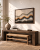 FLOW II - Framed-Collection | Wall Hangings by Rianne Aarts / Teddy and Wool Studio. Item made of cotton with fiber
