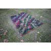 Angora Wool Small Shaggy Rug, Long Pile Filikli Tulu Carpet | Small Rug in Rugs by Vintage Pillows Store. Item composed of cotton and fiber