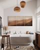 Mandalore II | Oil And Acrylic Painting in Paintings by Elizabeth Mason. Item made of canvas compatible with minimalism and contemporary style