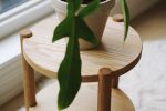 Natural Wood Sidetable | Side Table in Tables by ROOM-3. Item composed of wood