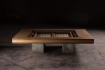 Parota Backgammon-Coffee Table | Tables by NO AGE FURNITURE STUDIO