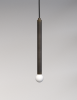 Baton Mini Pendant | Pendants by Southern Lights Electric. Item made of brass