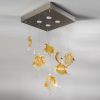 Alan Mizrahi AM2230 Tessera Leaf Fall | Chandeliers by Alan Mizrahi Lighting Design