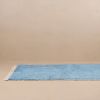 handmade berber moroccan boujad rug, blue rug | Area Rug in Rugs by Benicarpets