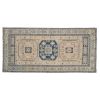 Vintage Distressed Caucasian Rug 3'5" X 6'11" | Area Rug in Rugs by Vintage Pillows Store. Item composed of cotton and fiber