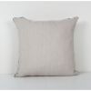 Square Pale Blue Ikat Velvet Pillow, Silk White Polka Dot Ve | Cushion in Pillows by Vintage Pillows Store