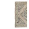 Southwest Wool Rug, Blue and Apricot Oriental Turkey Oushak | Runner Rug in Rugs by Vintage Pillows Store. Item made of fabric & fiber