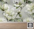 Watercolor Magnolias — Bold Florals Luxury Wallpaper Mural | Wall Treatments by ELLE WALLS