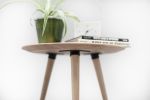 Round Coffee Table Made of Solid Oak | Tables by Manuel Barrera Habitables. Item composed of oak wood
