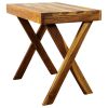 Haussmann® End Table KD 15 x 20 x 20 in H KD Oak Oil | Tables by Haussmann®