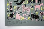 ABC Animal Alphabet Poster | Prints by Leah Duncan. Item made of paper works with mid century modern & contemporary style