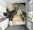 Smoke & Honey — Abstract Luxury Wallpaper Mural | Wall Treatments by ELLE WALLS