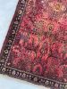 LOVELY Semi-Antique Botanical Sarouk | Plush Wool | Area Rug in Rugs by The Loom House. Item made of cotton & fiber