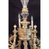 Alan Mizrahi QZ5050 Louis XVI Bronze | Chandeliers by Alan Mizrahi Lighting Design