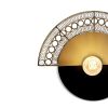 Warind Wall Lamp | Sconces by Home Blitz. Item composed of brass