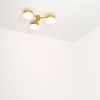 Celeste Epiphany | Flush Mounts by DESIGN FOR MACHA. Item composed of brass & glass