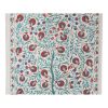 Suzani Wall Hanging Decor with Tree of Life Pattern, Uzbek | Tapestry in Wall Hangings by Vintage Pillows Store. Item made of cotton