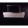 Alan Mizrahi CHAIN7075 Chain Rectangular Slim | Chandeliers by Alan Mizrahi Lighting Design