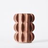 Arcissimo Vase Brown Large | Work by District Loom